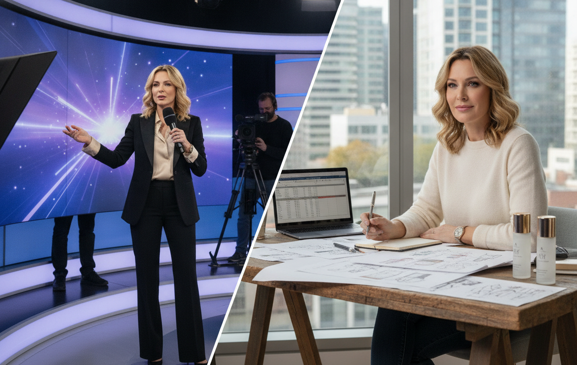 Leontine Ruiters combineert televisiecarrière met ondernemerschap