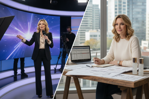 Leontine Ruiters combineert televisiecarrière met ondernemerschap
