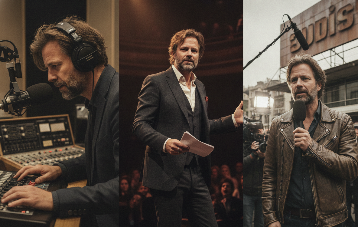 Eric Corton van radio-dj naar acteur en presentator