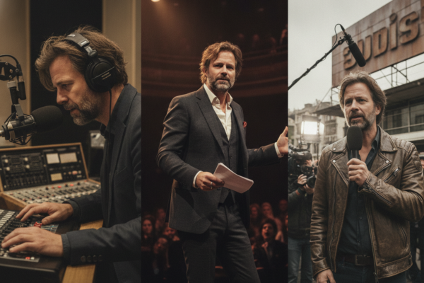Eric Corton van radio-dj naar acteur en presentator